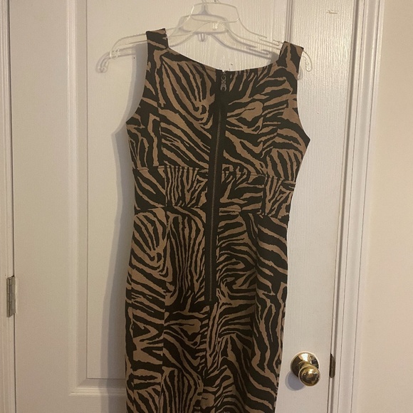 Leslie Stuart leopard dress size 4 - Picture 6 of 6